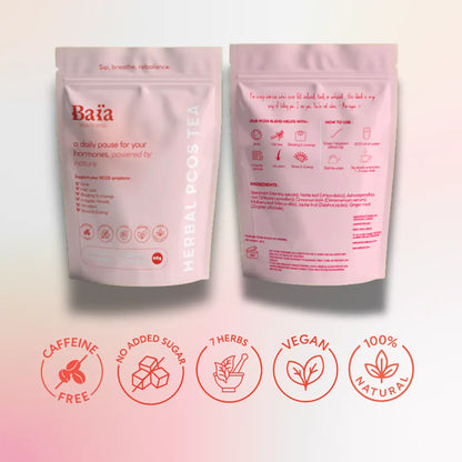 Benefits of Baïa hormone balance tea for PCOS women